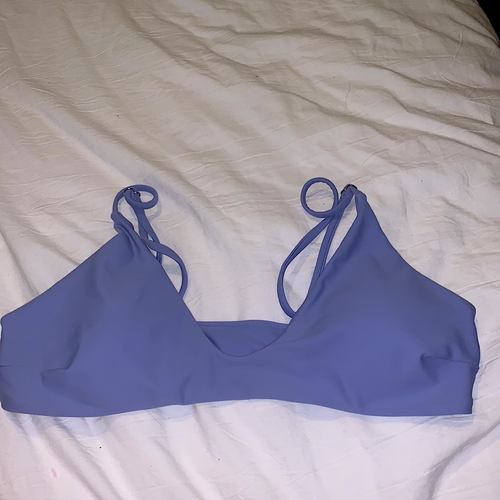 Purple scoop bikini top!